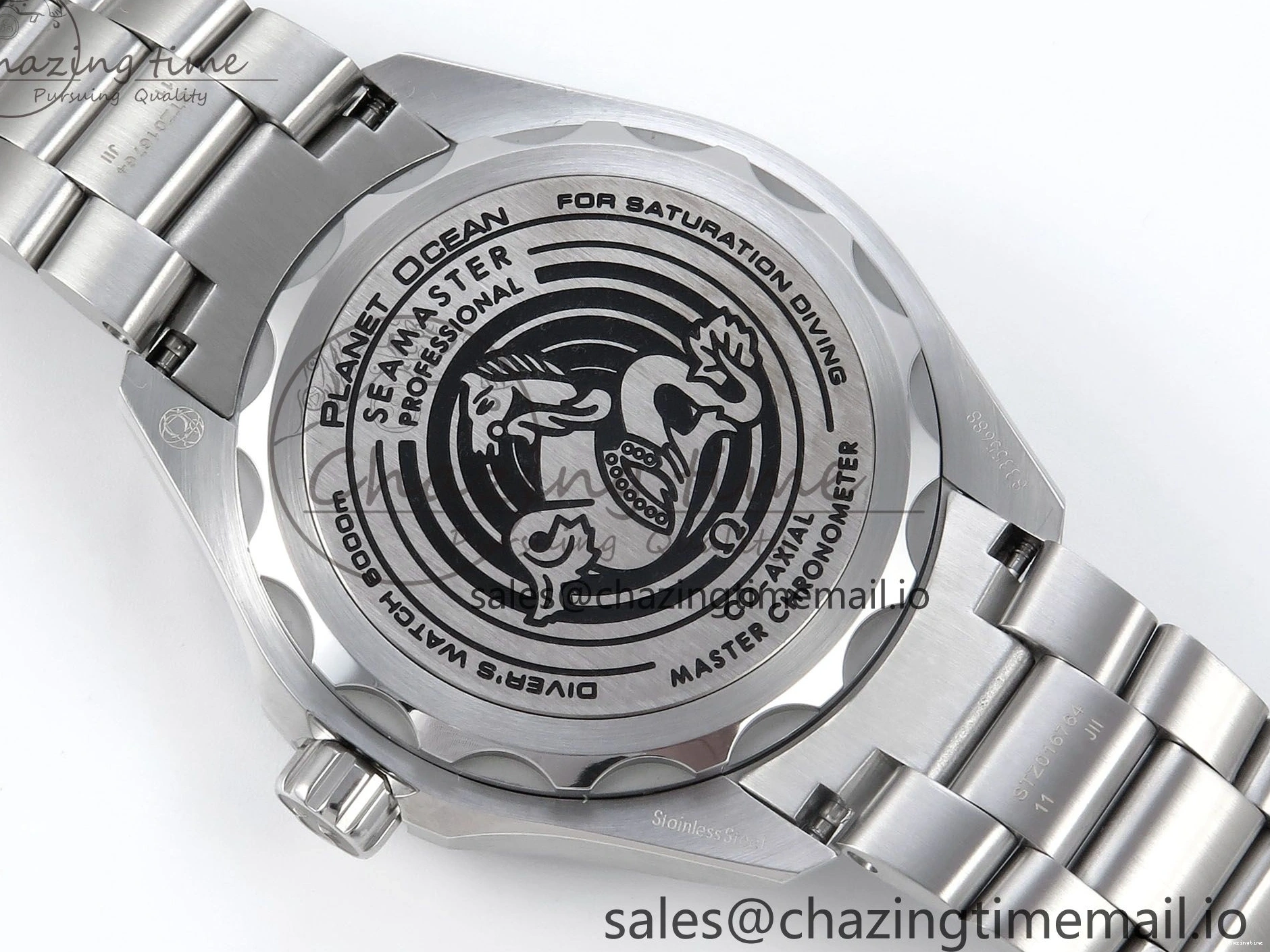 0523 Seamaster 6000M Ultra Deep SS VRF 1:1 Best Edition Gray Dial Orange Bezel on SS Bracelet A8912 Super Clone NewStyle 7687